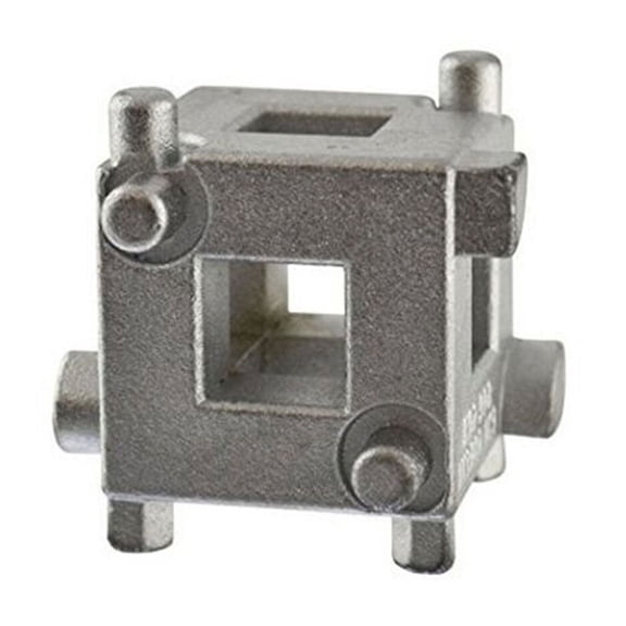 Auto Car Vehicle Rear Disc Brake Piston Caliper Tool Adjustment Tool Wind Back Cube 3/8" Drive Caliper Adaptor