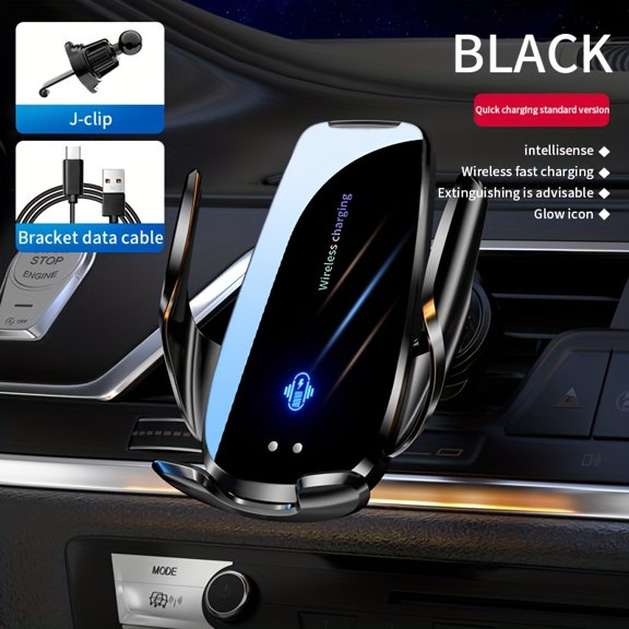 Auto Car Vent Mount-Car Wireless Charger Stand-Fast Wireless Charging Station Bracket-Infrared Induction Devices - Mobile Phone Holder Dock for iPhone ProMax Plus Mini for Samsung Ideal for Birthdays