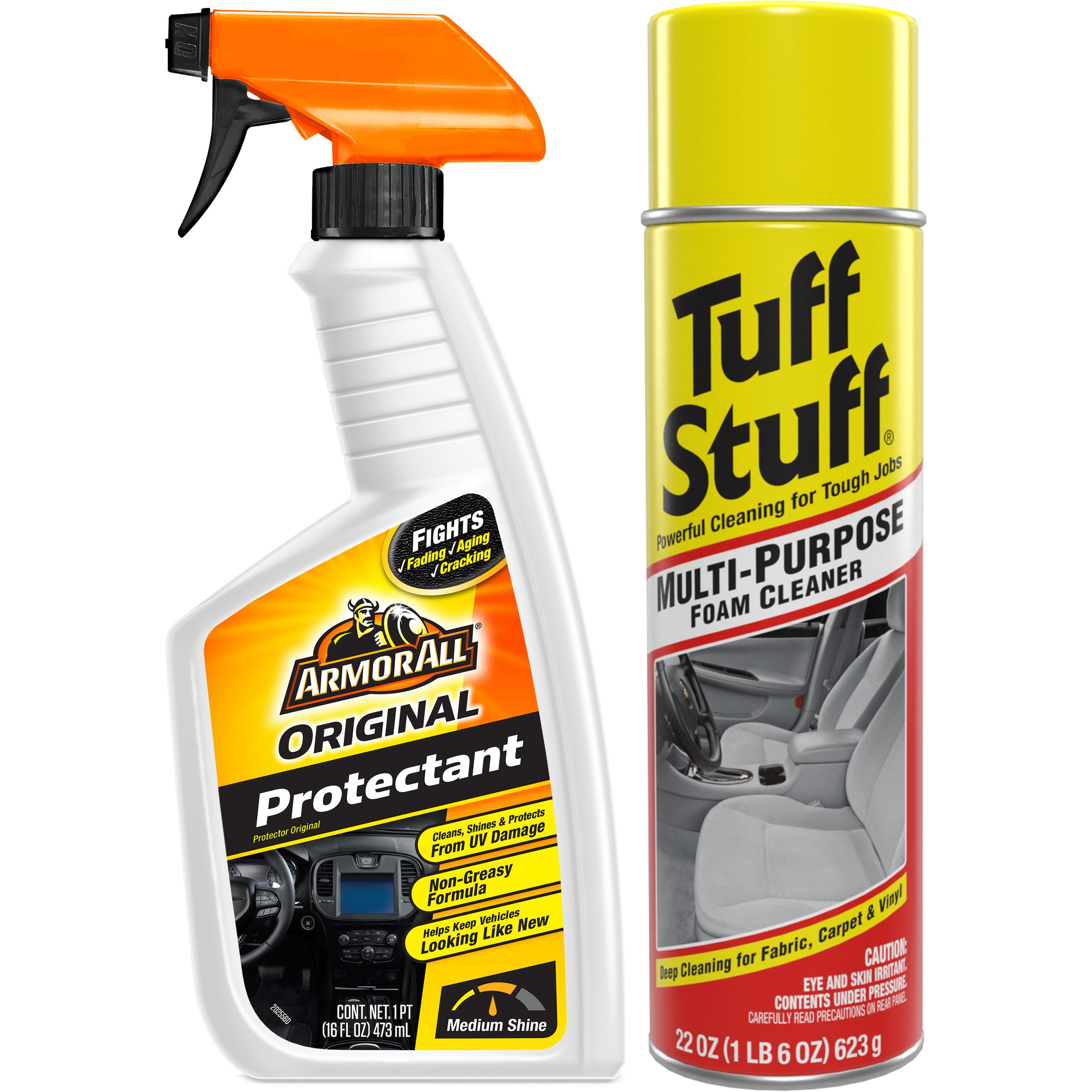 Auto Care Starter Kit With Armor All Original Protectant and Tuff Stuff  Cleaner- SAVE 10%