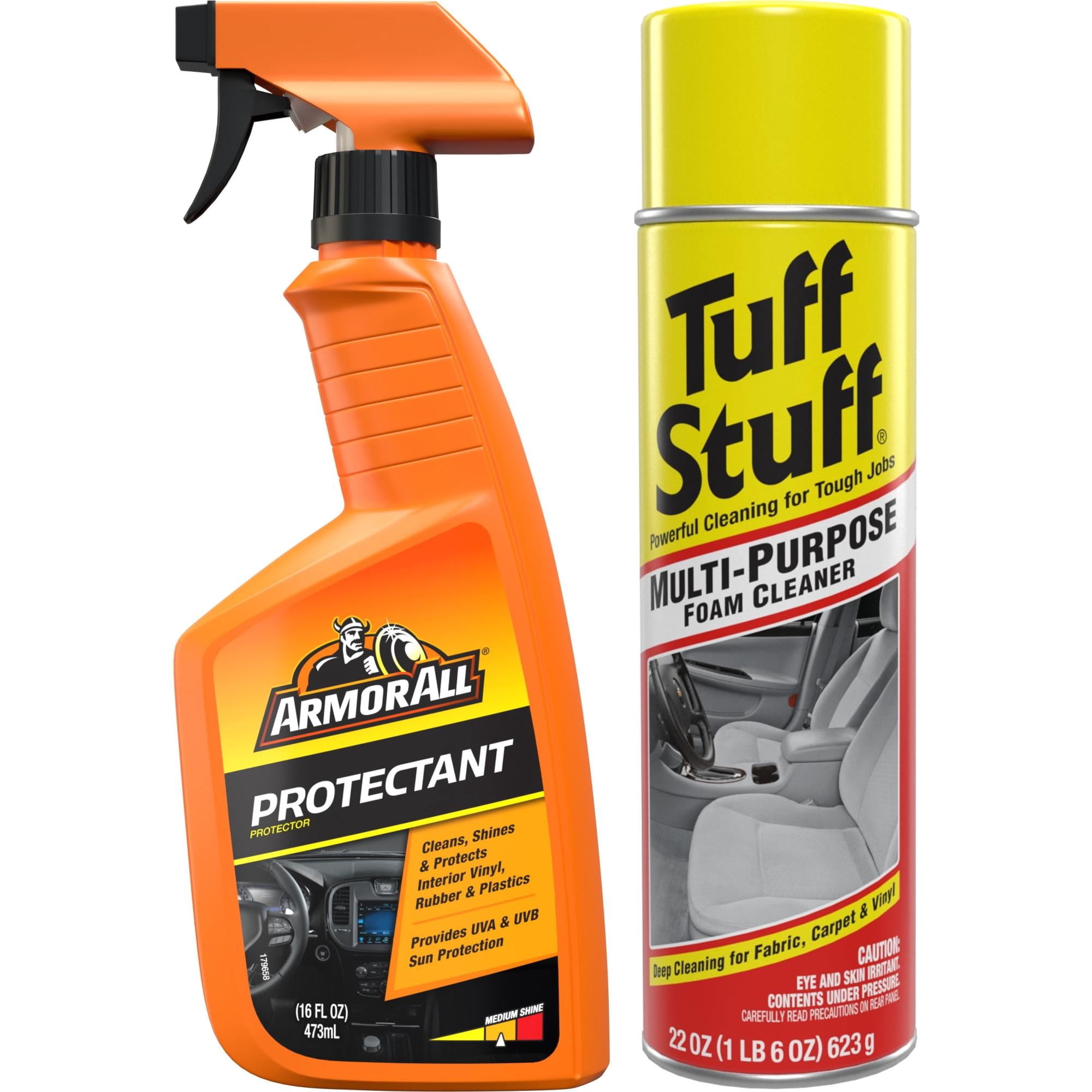 Auto Care Starter Kit with Armor All Original Protectant and Tuff Stuff Cleaner