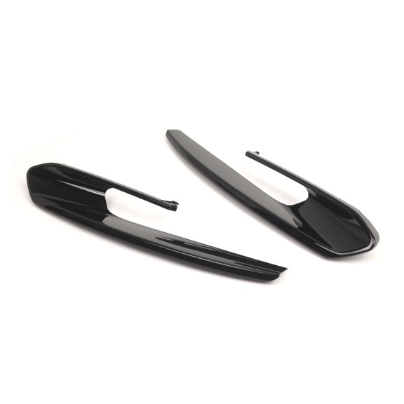 Auto Center Bumper Grilles Insert For Select Model Bumper Grilles 51117279695, 51117279696 ABS Lower Trim