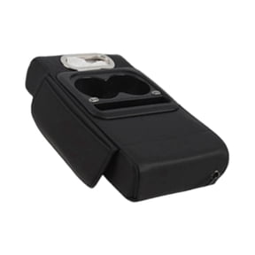 Auto Center Console Armrest Cover Cushion With Double USB Power Outlets And Storage Solution For Driver