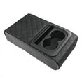 thumbnail image 1 of Auto Center Console Armrest Pillow with Cup Holder Memory Foam Car Armrest Cushion G13124, 1 of 6