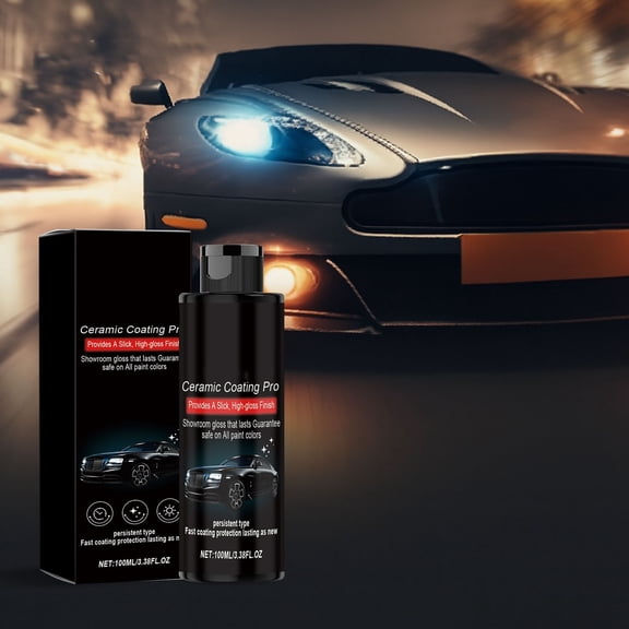 Auto Ceramics Coating Light Ceramic Coating for Cars, Car Wax Spray,Quick Effect Coating Agent, Nano-Quick Ceramic Coating Pro,Nano Spray for Car Detailing for Dust-Proof Glass Lasting Luster 100ml