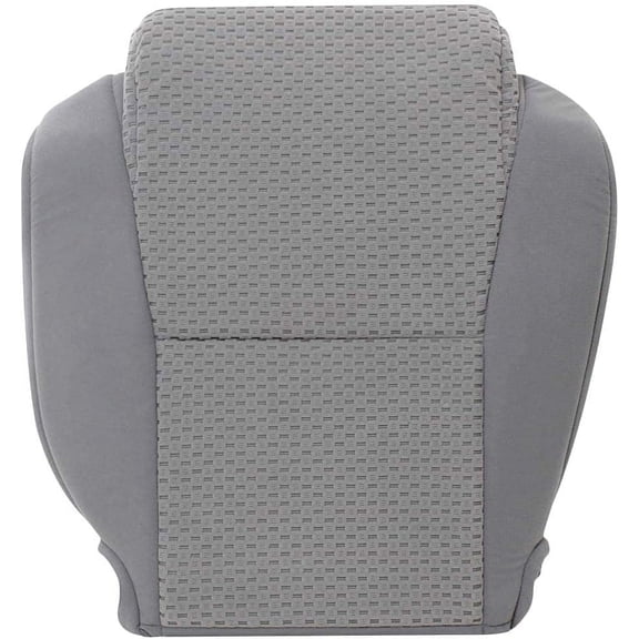 Auto Champ Of Texas: Compatible with -2007-2013 Toyota Tundra -Driver Side Bottom Replacement Cloth Seat Cover Gray