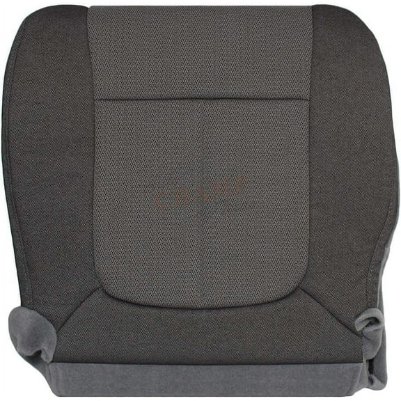 Auto Champ Of Texas: Compatible with - 2009-2010 Ford F-150 XL STX-Driver Side Bottom Replacement Cloth Seat Cover Gray