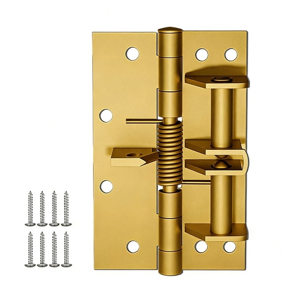 Auto Close Adjustable Spring Hinge Stainless Steel Quiet Mechanism for Cabinet Door