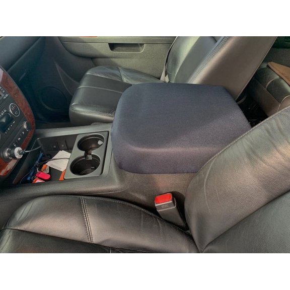 Auto Console Covers- Fits the GMC Yukon Denali 2007-2014 Center Console Armrest Cover Waterproof Neoprene Fabric (Black)