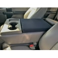 thumbnail image 1 of Auto Console Covers- Fits the Ford F-350 Super Duty 2017-2022 with 40/20/40 6 passenger seating Center Console Armrest Lid Cover Waterproof Neoprene Fabric -Black, 1 of 2