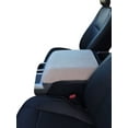 thumbnail image 1 of Auto Console Covers- Fits the Ford F-350 Super Duty 2017-2022 (5 passenger truck with front Bucket Seats) Center Console Armrest Lid Cover Fleece Fabric Made in the USA Taupe, 1 of 2