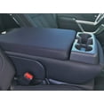 thumbnail image 1 of Auto Console Covers- Fits the Nissan Titan 2010-2024 ( with 40/20/40 6 passenger seating) Center Console Armrest Cover Waterproof Neoprene Fabric (Black), 1 of 3