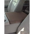 thumbnail image 1 of Auto Console Covers- Fits the Nissan Titan 2010-2024 ( with 40/20/40 6 passenger seating) Center Console Armrest Cover Waterproof Neoprene Fabric (Brown), 1 of 2