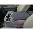 thumbnail image 1 of Auto Console Covers- Fits the Ram 1500, 2500, 3500 (middle seat console 40/20/40 seats) 2012-2022 Center Console Armrest Cover Waterproof Neoprene Fabric (Black), 1 of 5