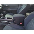 thumbnail image 1 of Auto Console Covers-Center Console Armrest Cover Fits Toyota Tacoma 2016-2025  Waterproof Neoprene Fabric- Black, 1 of 5