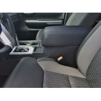 Auto Console Covers- Fits The Toyota Tundra 2010-2021 (5 passenger) Center Console Armrest Cover Waterproof Neoprene Fabric (Black)