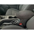 thumbnail image 1 of Auto Console Covers- Fits the 2019-2023 Ford Ranger. Center Console Armrest Lid Cover Fleece Fabric (Black), 1 of 3