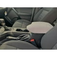 thumbnail image 1 of Auto Console Covers- Fits the 2019-2023 Ford Ranger. Center Console Armrest Lid Cover Fleece Fabric (Light Gray), 1 of 3