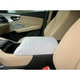 thumbnail image 1 of Auto Console Covers- Fits the Acura RDX 2019-2024 Center Console Armrest Cover Fleece Fabric- Light Gray, 1 of 2