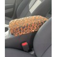 thumbnail image 1 of Auto Console Covers- Fits the BMW X3 2011-2023 Center Console Armrest Cover Fleece Fabric.(Leopard print), 1 of 2