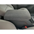 thumbnail image 1 of Auto Console Covers- Fits the Chevrolet Colorado 2015-2022 Center Console Armrest Cover Fleece Fabric - Dark Gray, 1 of 4