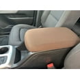 thumbnail image 1 of Auto Console Covers- Fits the Chevy Colorado 2015- 2022 Center Console Armrest Cover Waterproof Neoprene Fabric (Brown), 1 of 2