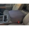 thumbnail image 1 of Auto Console Covers- Fits the Chevy Suburban 2021-2024 Neoprene Center Console Armrest Lid Cover Waterproof Neoprene Fabric- Black, 1 of 3