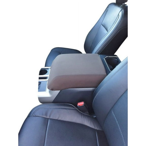 Auto Console Covers- Fits the Ford Expedition 2018-2023 Center Console Armrest Lid Cover Waterproof Neoprene Fabric.(Brown)