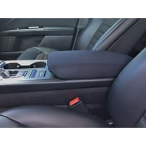 Auto Console Covers- Fits the Ford Fusion 2017-2020 Center Console Armrest Cover Waterproof Neoprene Fabric (Black)