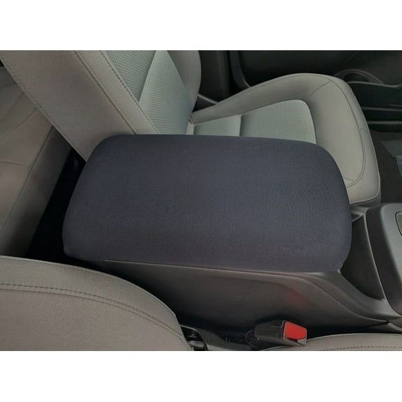 Auto Console Covers- Fits the GMC Canyon 2015- 2022 Center Console Armrest Cover Waterproof Neoprene Fabric- Black