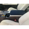 thumbnail image 1 of Auto Console Covers- Fits the Lexus ES350 2013-2018 Center Console Armrest Cover Waterproof Neoprene Fabric - Black, 1 of 3