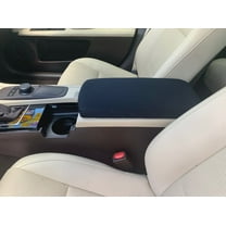 Auto Console Covers- Fits the Lexus ES350 2013-2018 Center Console Armrest Cover Waterproof Neoprene Fabric - Black
