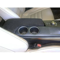 Auto Console Covers- Fits the Lexus IS250 2014-2016 Center Console Armrest Cover Fleece - Black