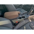 thumbnail image 1 of Auto Console Covers- Fits the Subaru Impreza 2017-2023. Center Console Armrest Lid Cover Waterproof Neoprene Fabric.-Brown, 1 of 3