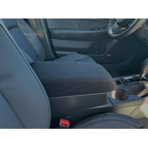 Auto Console Covers- Fits the Subaru Outback 2015-2019 Center Console Armrest Cover Fleece Fabric (Black)