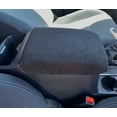 thumbnail image 1 of Auto Console Covers- Center Console Armrest Cover Fits Toyota Tacoma 2016-2025 Anti-Pill Fleece - Black, 1 of 5