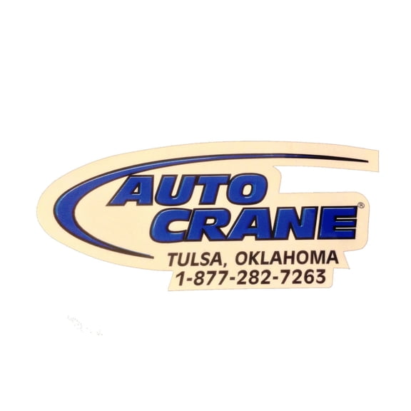 Auto Crane 360034000, Auto Crane Logo Decal, 3M - Various Models