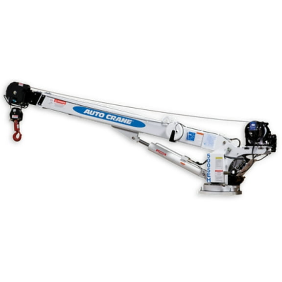 Auto Crane 360645001, EHC-5 Electric/Hydraulic Crane, 5,000 lbs., HW, 370 Rot.