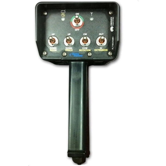 Auto Crane 460157000, 24-BIT OMNEX TRANSMITTER, NON-PROPORTIONAL, 4 TOGGLE w/PWR