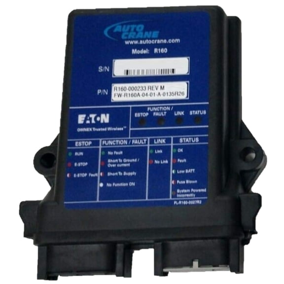 Auto Crane 460158000, 24-BIT OMNEX RECEIVER, 4 TOGGLE NON-PROPORTIONAL, W/ON-OFF