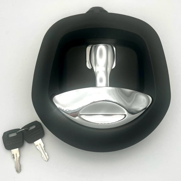 Auto Crane 560525005, Door Latch, Chrome T-Handle, Key Code J205 (03/2005+)