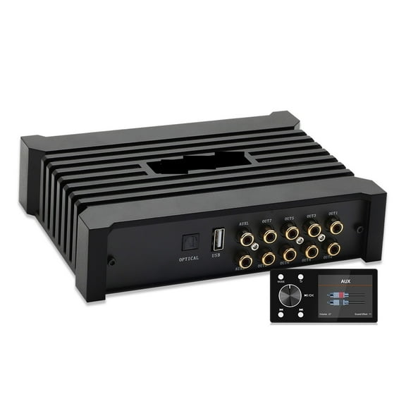 Auto DSP Amplifier For RCA Output Car Radio Sound Upgrade Without Cable ,Super Compatibility