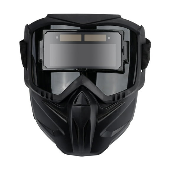 Auto Darken Welding Full Face Protections Heat Resistant Mask With Adjustable Headband And Ventilation Design