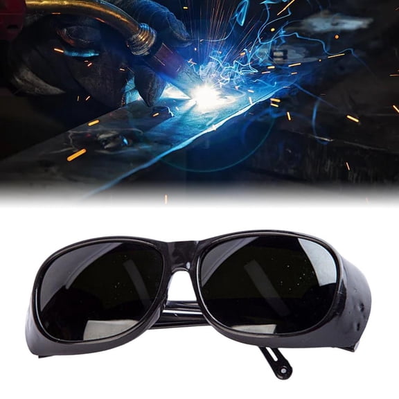 Auto Darkening Welding Goggles, Anti-Glare R7J1 Welding Glasses with Wide Temple Protection, Dustproof, Splashproof, Windproof, and Anti-Collision Safety Eyewear