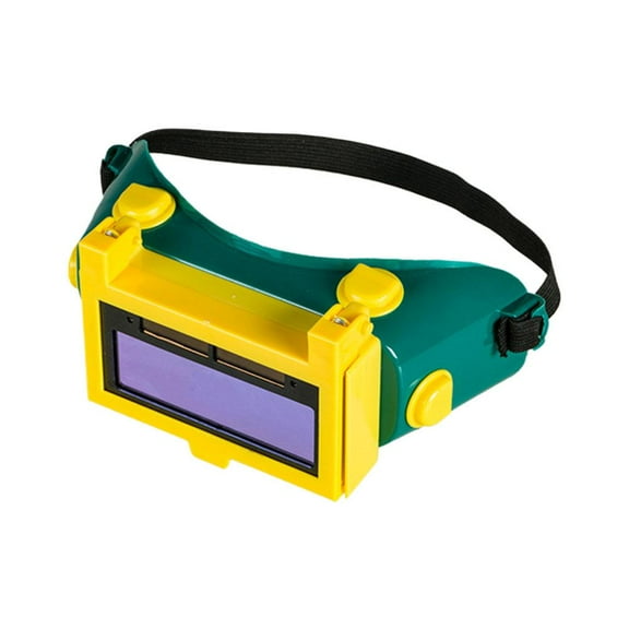 Auto Darkening Welding Goggles with Clear Inner Lenses Welding Helmet Solar Up Glasses Eyes Eye Lens Welder Flip Protection
