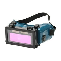 Auto Darkening Welding Goggles with Clear Inner Lenses Welding Helmet Solar Up Glasses Eyes Eye Lens Welder Flip Protection