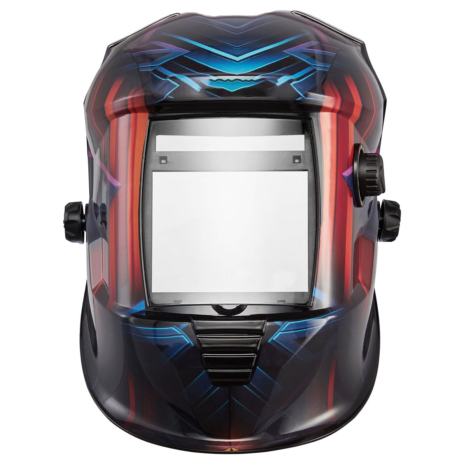 Auto Darkening Welding Helmet, 3.94x3.15 Inch Large True Color Screen, 4 Arc Sensors, 1/20000s Response, DIN 4/5-9/9-13 Adjustable, Solar Powered