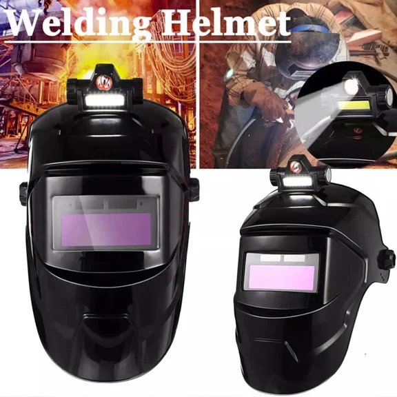 Auto Darkening Welding Helmet Mask Welders Arc Tig Mig Grinding Solar Powered Ab