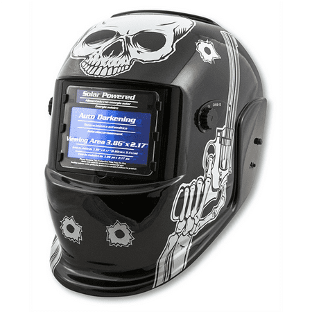 Auto Darkening Welding Helmet - Skull A