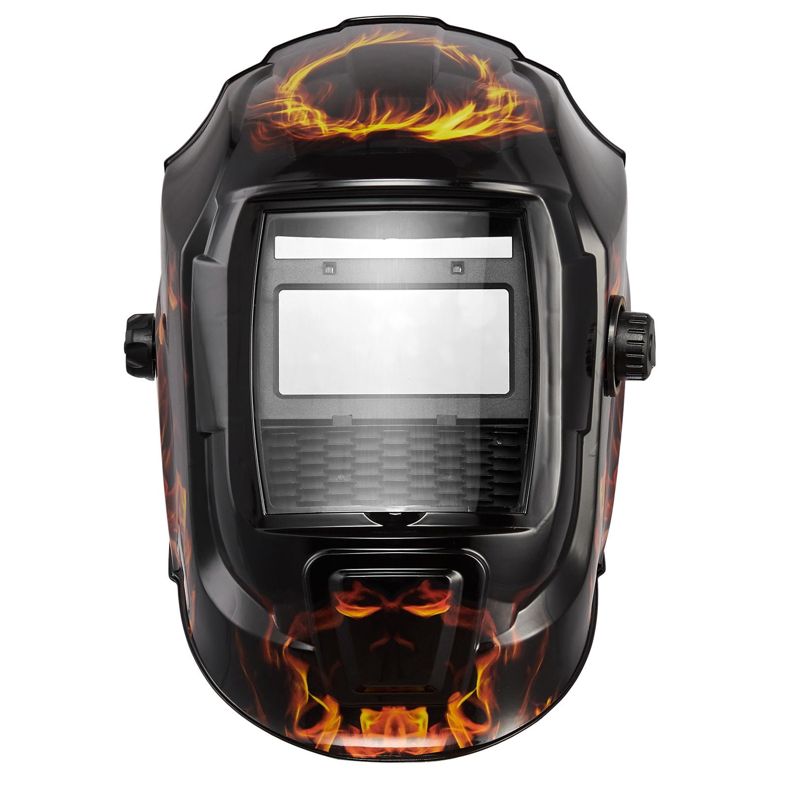 Auto Darkening Welding Helmet, True Color Technology 3.66x1.69 Inch Viewing Screen, 1/20000s Response, DIN 4/9-13 Adjustable, Solar Powered for Welding and Grinding