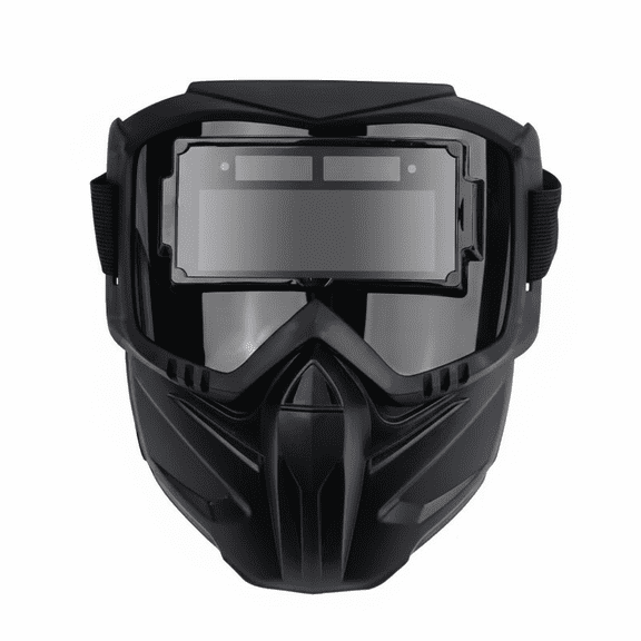 Auto Darkening Welding Helmet with 4C Lens Technology, Matte Black, extra large for Stick MIG TIG Cut